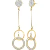 So Charm BijouxBoucles d'oreilles par So Charm® ornée de cristaux Swarovski® BS2747-DORE