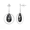 So Charm BijouxBoucles d'oreilles par So Charm® ornée de cristaux Swarovski® BS4414-SE034-SINI
