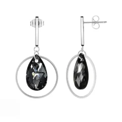 So Charm BijouxBoucles d'oreilles par So Charm® ornée de cristaux Swarovski® BS4414-SE034-SINI