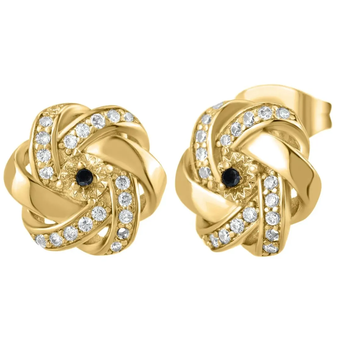 So Charm BijouxBoucles Oreilles So Charm - BD2034-DORE-BO-DIAMANT - Boucles D'Oreilles Dorées