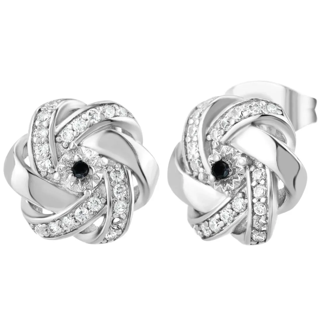 So Charm BijouxBoucles Oreilles So Charm - BD2034-ARGENT-BO-DIAMANT - Boucles D'Oreilles Argentées