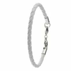 So Charm BijouxBracelet façon cuir blanc pour charms perles par SC Crystal