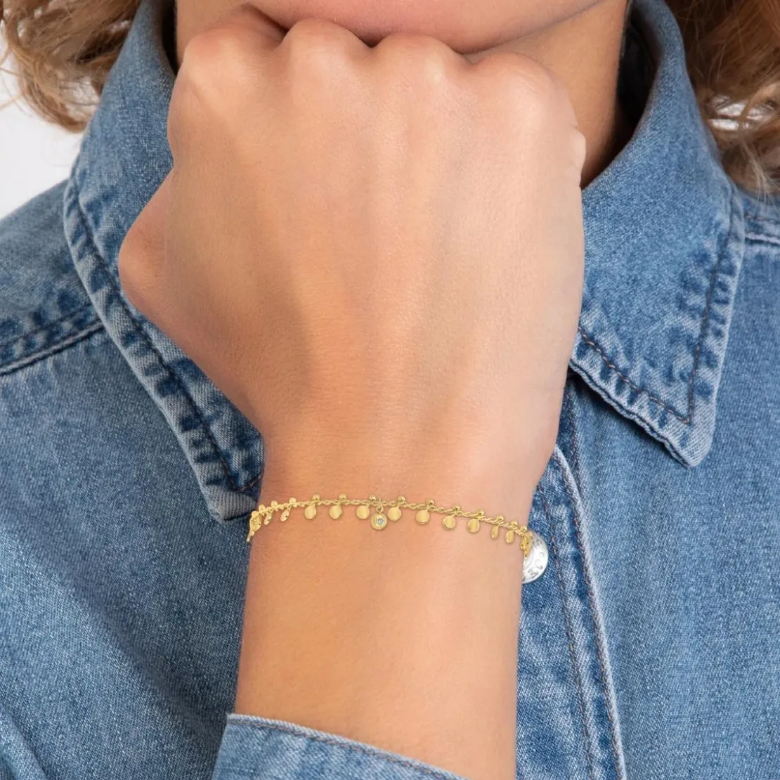 So Charm BijouxBracelet Femme So Charm - BD3098-DORE-DIAMANT - Bracelet Mode Doré