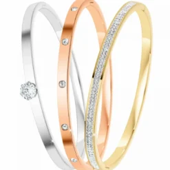 So Charm BijouxBracelet Femme So Charm - B2660-TRIO Acier multicolore