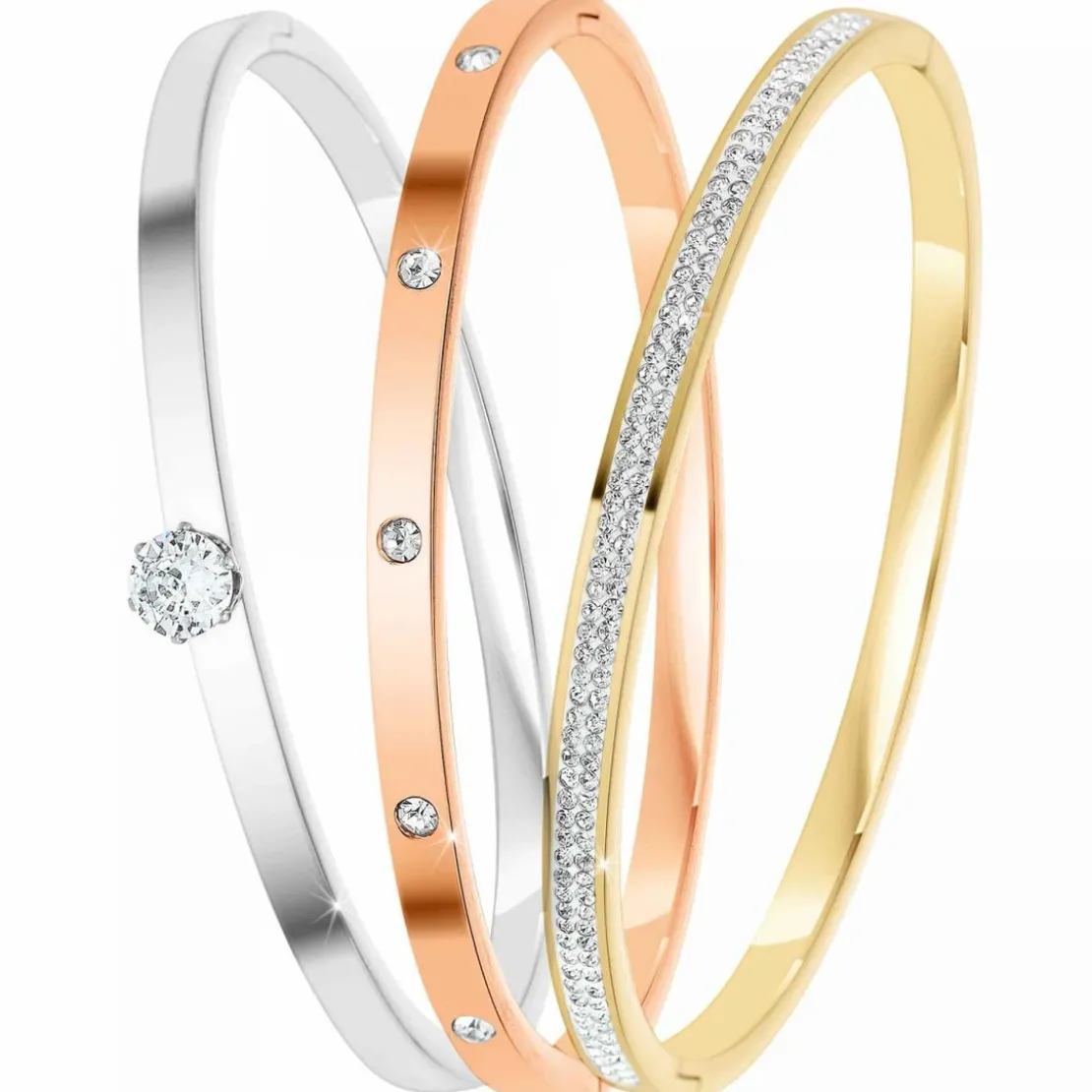 So Charm BijouxBracelet Femme So Charm - B2660-TRIO Acier multicolore