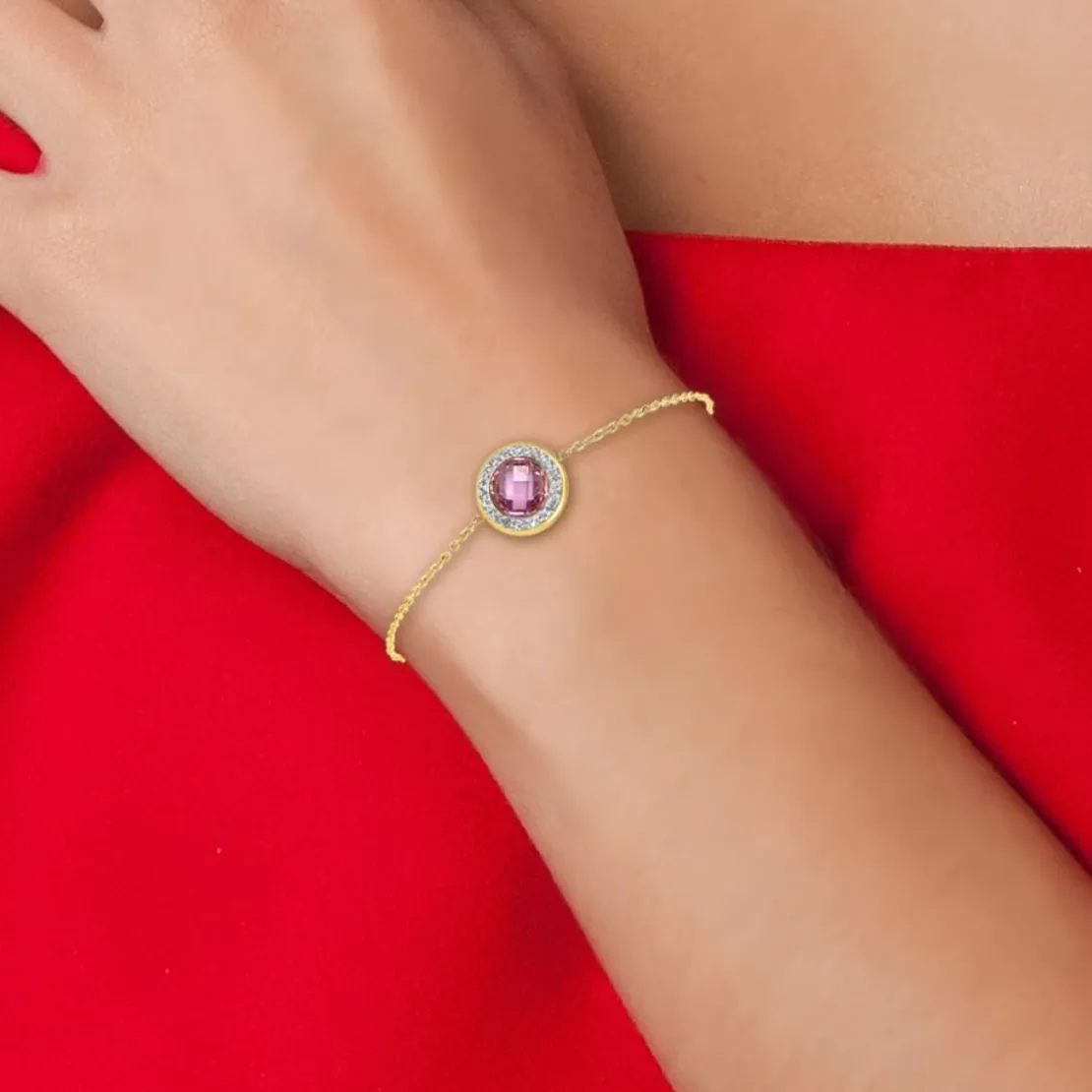 So Charm BijouxBracelet Femme So Charm - B2125-ROSE - Bracelet Mode Doré