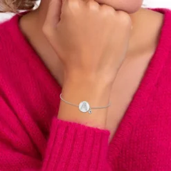 So Charm BijouxBracelet Femme So Charm - BD2693-ARGENT-A-DIAMANT - Bracelet Argenté Lettre