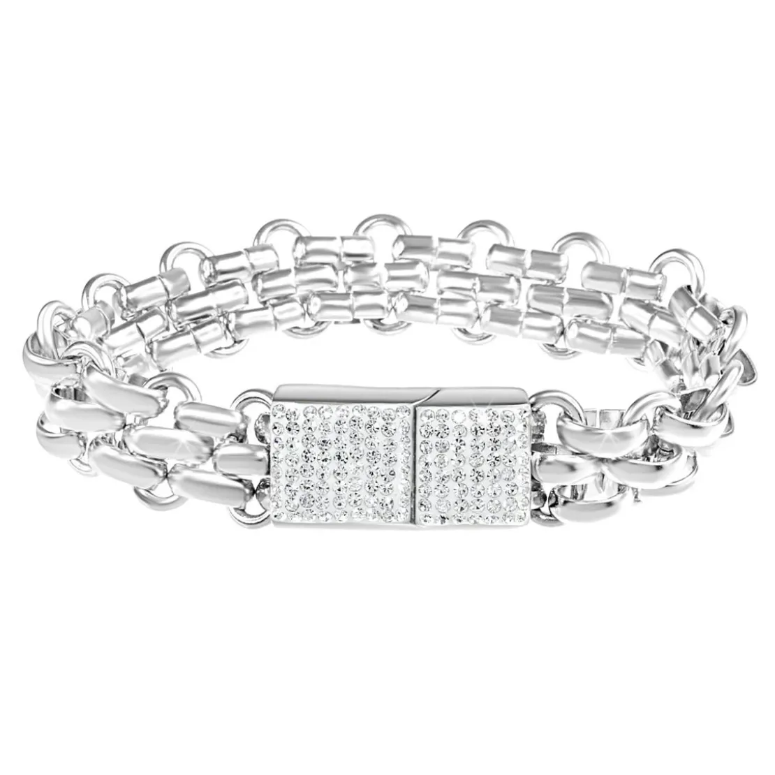 So Charm BijouxBracelet Femme So Charm - B2567-T18 - Bracelet Mode Argenté