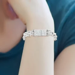So Charm BijouxBracelet Femme So Charm - B2567-T18 - Bracelet Mode Argenté