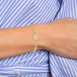 So Charm BijouxBracelet Femme So Charm - B3342-ROSE - Bracelet Mode Doré