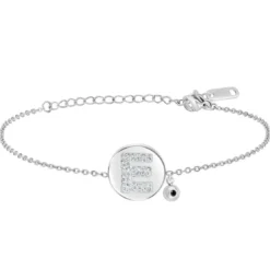 So Charm BijouxBracelet Femme So Charm - BD2693-ARGENT-E-DIAMANT - Bracelet Argenté Lettre