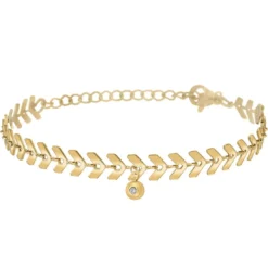 So Charm BijouxBracelet Femme So Charm - BD2882-DORE-DIAMANT - Bracelet Mode Doré