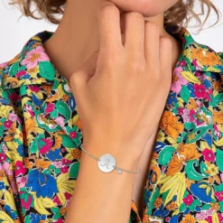 So Charm BijouxBracelet Femme So Charm - BD2281-ARGENT-A-DIAMANT - Bracelet Initial Argenté