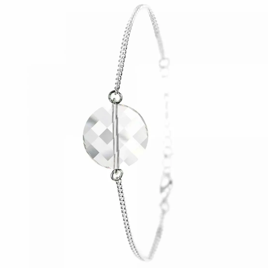 So Charm BijouxBracelet Femme So Charm - BS002-SB048-CRYS Métal Argent