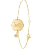 So Charm BijouxBracelet Femme So Charm - BD2281-DORE-N-DIAMANT - Bracelet Initial Doré