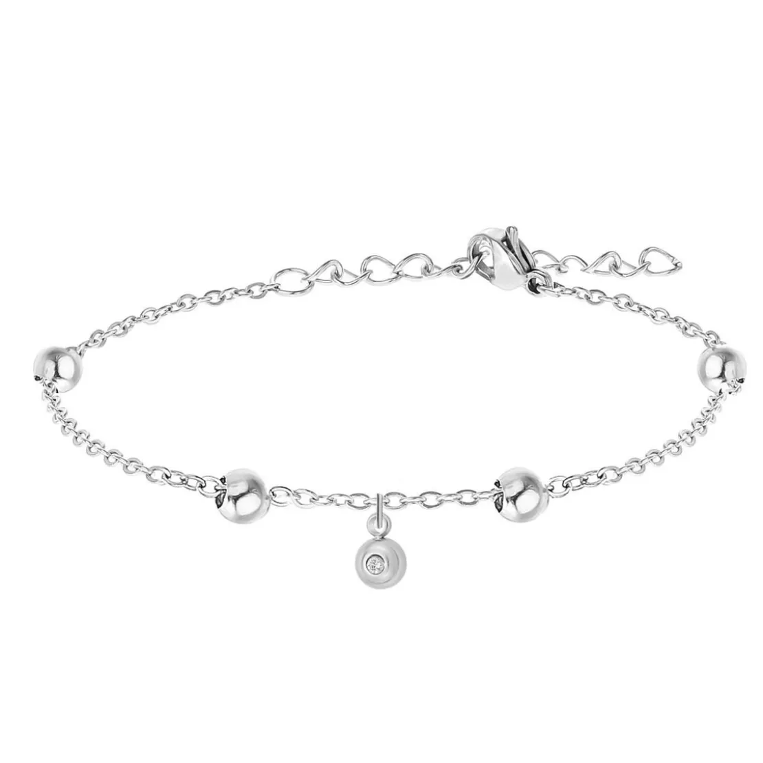 So Charm BijouxBracelet Femme So Charm - BD2371-ARGENT-DIAMANT - Bracelet Mode Argenté