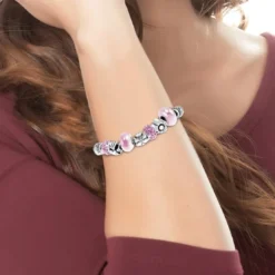 So Charm BijouxBracelet Femme So Charm - B1144-ROSE - Bracelet Perle Rose