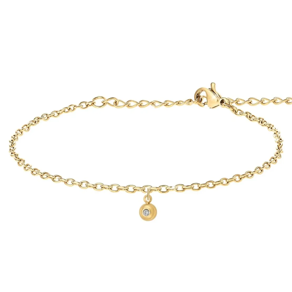 So Charm BijouxBracelet Femme So Charm - BD2383-DORE-DIAMANT - Bracelet Mode Doré
