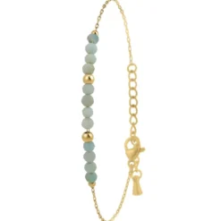 So Charm BijouxBracelet Femme So Charm - B4264-AMAZONITE - Bracelet Mode Doré