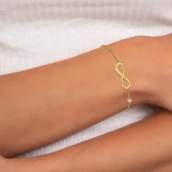 So Charm BijouxBracelet Femme So Charm - B3023-DORE - Bracelet Infini Doré