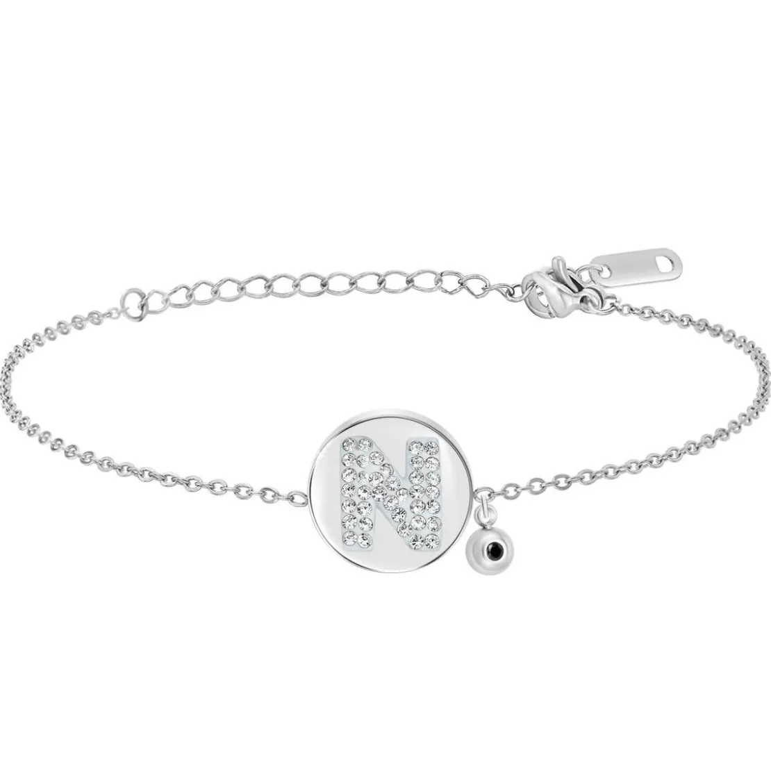 So Charm BijouxBracelet Femme So Charm - BD2693-ARGENT-N-DIAMANT - Bracelet Argenté Lettre
