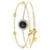 So Charm BijouxBracelet Femme So Charm - B2125-NOIR+B2371-DORE - Bracelet Mode Doré