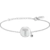 So Charm BijouxBracelet Femme So Charm - BD2693-ARGENT-T-DIAMANT - Bracelet Argenté Lettre