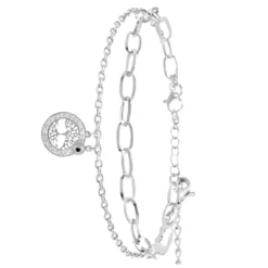 So Charm BijouxBracelet Femme So Charm - BD2560-ARGENT-DIAMANT - Bracelet Arbre De Vie