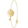 So Charm BijouxBracelet Femme So Charm - BD2281-DORE-S-DIAMANT - Bracelet Initial Doré