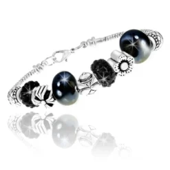 So Charm BijouxBracelet Femme So Charm - B1144-NOIR - Bracelet Perle Noir