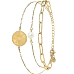 So Charm BijouxBracelet Femme So Charm - B3222-DORE - Bracelet Mode Doré
