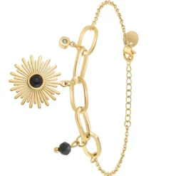 So Charm BijouxBracelet Femme So Charm - BD2941-DORE-DIAMANT - Bracelet Mode Doré