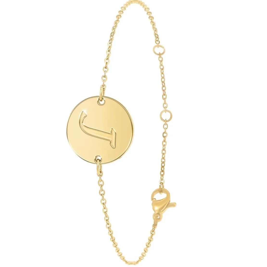 So Charm BijouxBracelet Femme So Charm - BD2281-DORE-J-DIAMANT - Bracelet Initial Doré