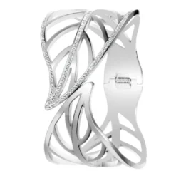 So Charm BijouxBracelet feuille par So Charm® ornée de cristaux Swarovski® BS1635-ARGENT
