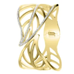 So Charm BijouxBracelet feuille par So Charm® ornée de cristaux Swarovski® BS1635-DORE