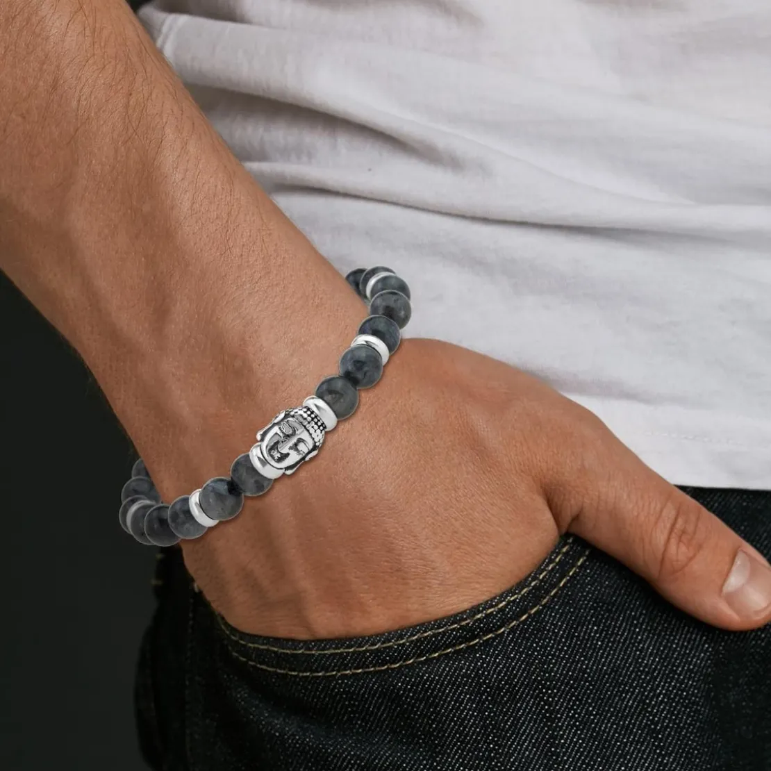 So Charm BijouxBracelet Homme So Charm - B4281-GRIS - Bracelet Mode Noir