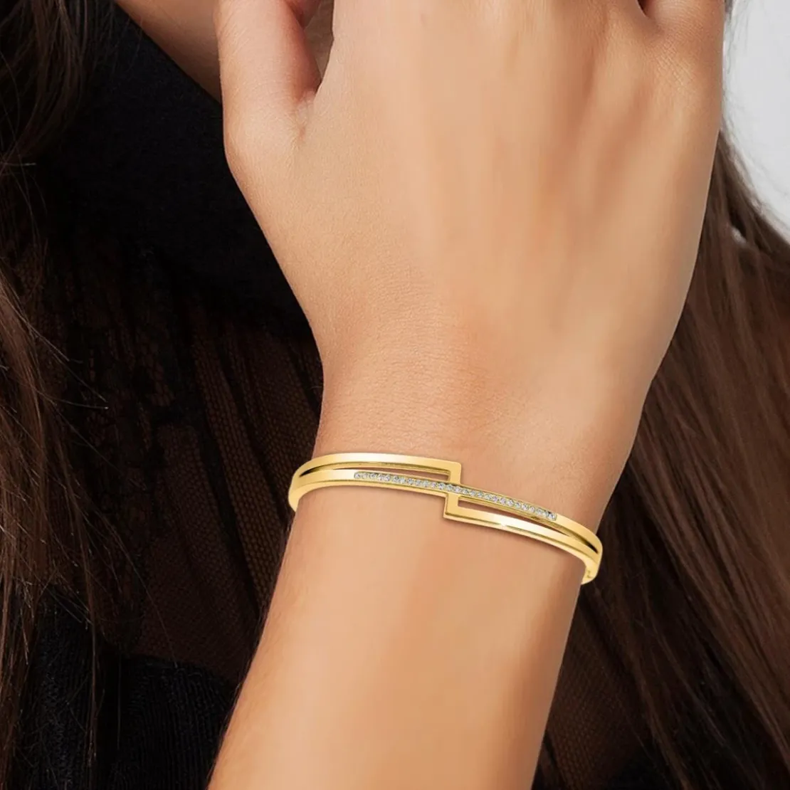So Charm BijouxBracelet par So Charm® ornée de cristaux Swarovski® BS3364-DORE