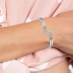 So Charm BijouxBracelet par So Charm® ornée de cristaux Swarovski® BS4122-ARGENT