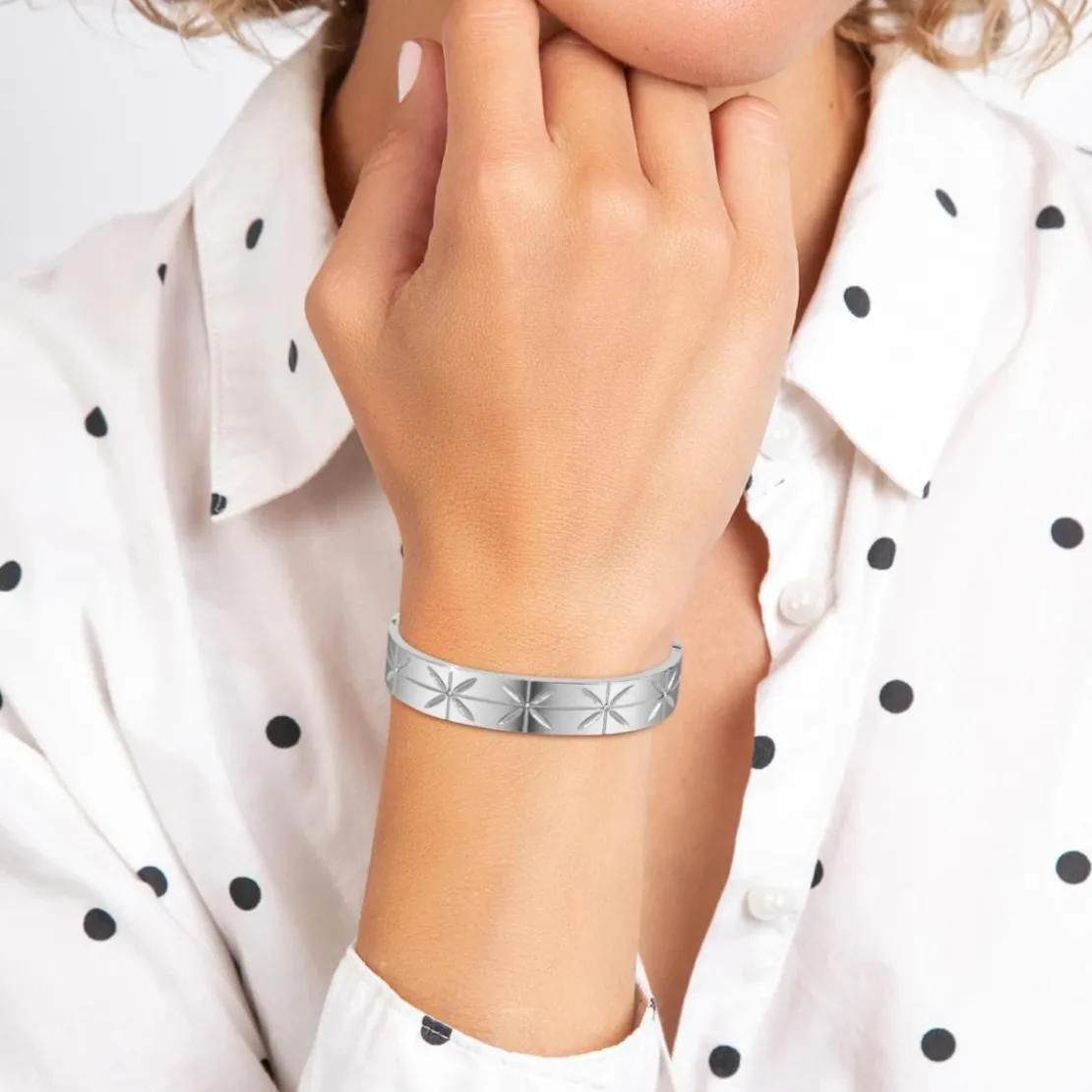 So Charm BijouxBracelet par So Charm® ornée de cristaux Swarovski® BS4104-ARGENT