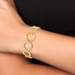 So Charm BijouxBracelet par So Charm® ornée de cristaux Swarovski® BS3221-DORE