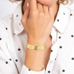 So Charm BijouxBracelet par So Charm® ornée de cristaux Swarovski® BS4104-DORE