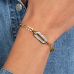 So Charm BijouxBracelet par So Charm® ornée de cristaux Swarovski® BS2462-DORE