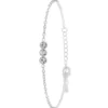 So Charm BijouxBracelet par So Charm® ornée de cristaux Swarovski® BS4274-ARGENT