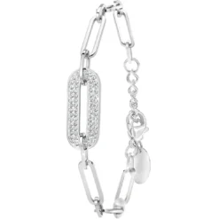 So Charm BijouxBracelet par So Charm® ornée de cristaux Swarovski® BS2462-ARGENT