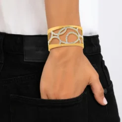 So Charm BijouxBracelet par So Charm® ornée de cristaux Swarovski® BS2657-DORE