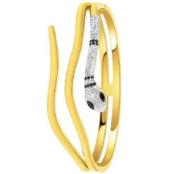 So Charm BijouxBracelet serpent par So Charm® ornée de cristaux Swarovski® BS2127-DORE