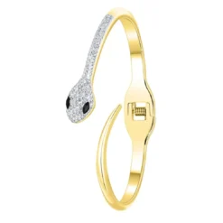 So Charm BijouxBracelet serpent par So Charm® ornée de cristaux Swarovski® BS1886-DORE