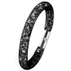 So Charm BijouxBracelet strass tube noir - SoCharm