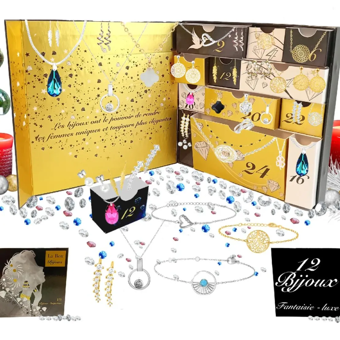 So Charm BijouxCalendrier de l'avent Coffret 12 bijoux - So Charm
