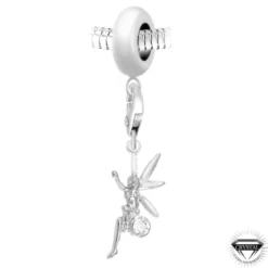 So Charm BijouxCharm perle Fée orné de cristaux Swarovski par SC Crystal Paris®